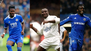 Daniel Amartey Tony Yeboah and Michael Essien all played in the Premier League