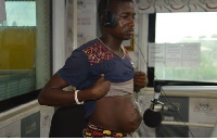 Harrison Gbisanya's belly became swollen after a surgery at the Ridge hospital in Accra