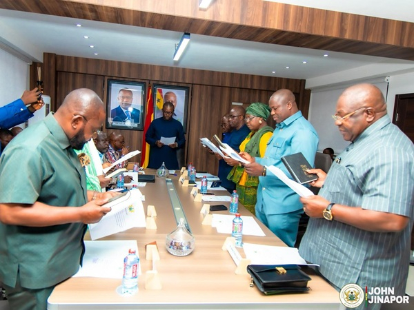 The energy minister entreated the new GNPC board to provide strategic leadership