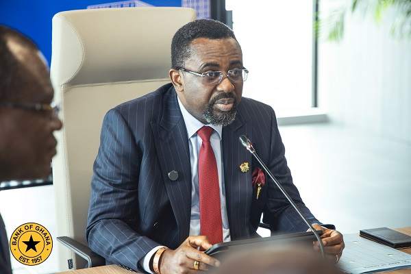 Dr Johnson Pandit Asiama is the Governor of Bank of Ghana