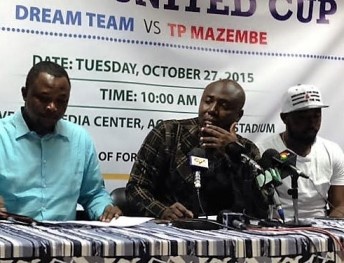 Primeval Media Boss Larry Opare Otoo at the launch of the Africa United Cup