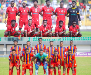 Kotoko face Hearts of Oak at the Baba Yara Sports Stadium Kotoko face Hearts of Oak at the Baba Yara Sports Stadium