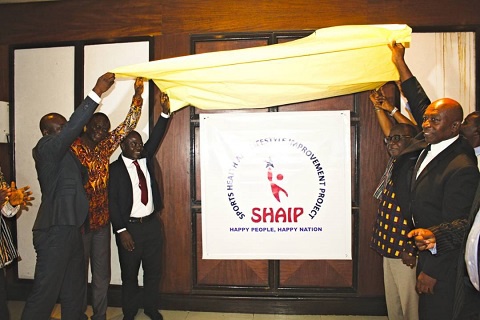 Freddie Blay, others at the introduction of SHAIP
