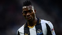 Christian Atsu was not in the Newcastle team that faced Liverpool