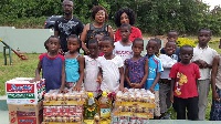 Ellen Kyei White has donated to children at Save Our Lives Orphanage Home