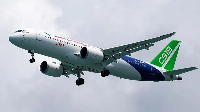 The plane is designed to compete with the Airbus A320neo and Boeing 737 MAX