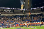 Air Force serviceman dies after falling during at college football game