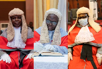 L-R: Adjei-Frimpong, Henry Anthony Kwofie, and Henrietta Mensa-Bonsu