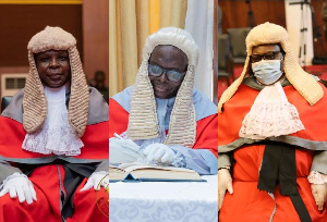 L-R: Adjei-Frimpong, Henry Anthony Kwofie, and Henrietta Mensa-Bonsu