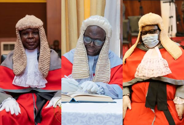L-R: Adjei-Frimpong, Henry Anthony Kwofie, and Henrietta Mensa-Bonsu