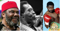 Pete Edochie, ET Mensah and Azumah Nelson