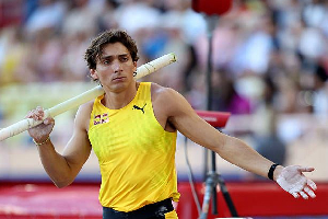 Duplantis is a legendary pole vault