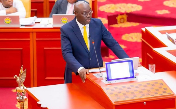 Dr Cassel Ato Forson is the Minister of Finance