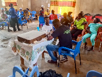 Tano North constitents enjoyed free eye screening exercise