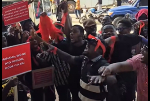 Watch as unpaid teachers chant 'Haruna, wo de y3 ka' during protest