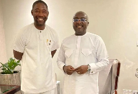 Dr Bernard Okoe Boye (L) and Dr Mahamudu Bawumia (R)