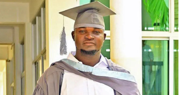 Albert Ojwang, who was married with a young son, graduated with a B.Ed. degree few years ago few