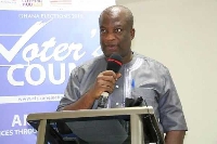 Dr Serebour Quaicoe, Director of Elections, Electoral Commission