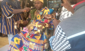 Nana Onomah Anoako Ababio V is the new Chief of Mankrong-Nkwanta