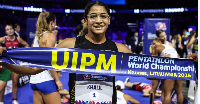 Farida Khalil beat competitors twice her age as she won modern pentathlon's World Championships