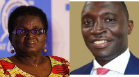 SSNIT Board Chair Elizabeth Ohene and Director General Kofi Bosompem Osafo-Maafo