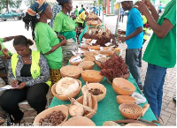 File photo of a seed fair