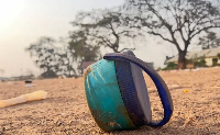 Abandoned objects were strewn across the field where Wednesday's funfair was supposed to have happen