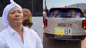 Nana Agradaa celebrates release with a customised Hyundai Palisade