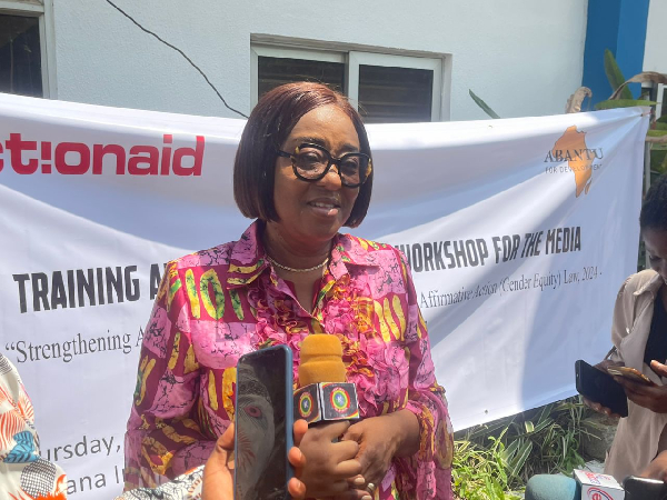 Convener of the Affirmative Action (AA) Law Coalition, Ms Sheila Minka-Premo