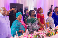 The Vice President among some dignitaries at the event