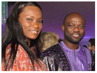 Widow, Ivy Heward-Mills with the late Joseph Kofi Kyeretwie Boakye Danquah Adu