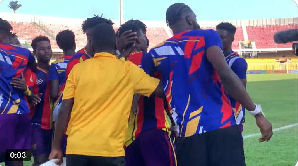 Watch highlights of Hearts of Oak's 2-2 draw against Bibiani Gold Stars