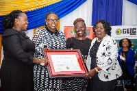 Justice Gertrude Sackey Torkornoo (L) Professor Akua Kuenyehia (R)