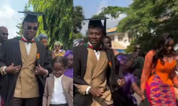 Stonebwoy graduates with a Master’s degree in International Relations and Diplomacy