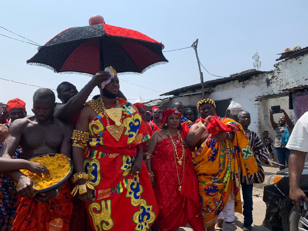 Head of the Mantse Ankrah Royal Family, Nii Adjabeng Ankrah II