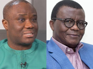 Government Communications Minister Felix Kwakye Ofosu and Governance analyst Prof Agyemang-Duah