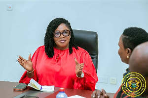 Minister of Gender, Children and Social Protection, Dr Agnes Naa Momo Lartey