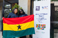 Young African women showcase AI-driven innovations at Ms. Geek Africa 2025.