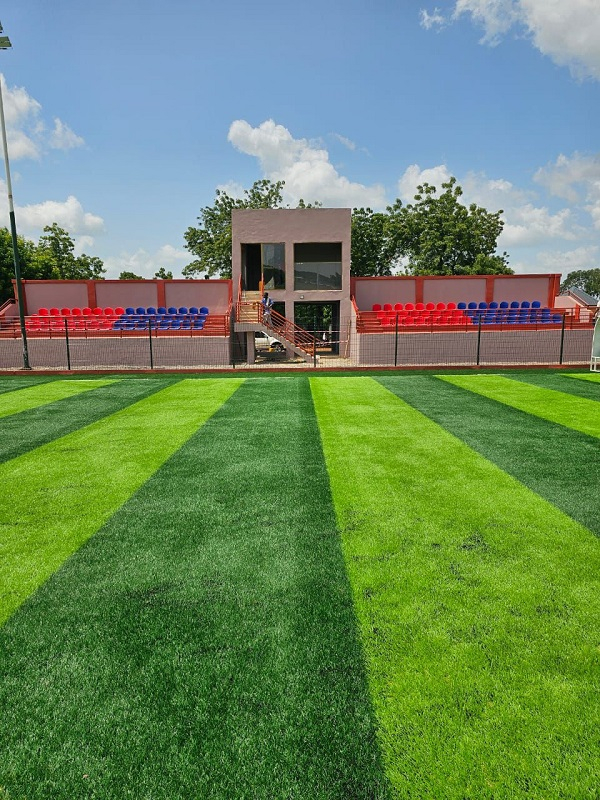 A photo of the newly-constructed stadium for Tulon