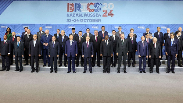 Some world leaders in a group photograph