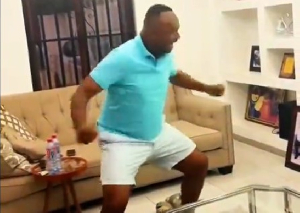 Old Tafo MP Ekow Assafuah celebrated Man United's win over Arsenal