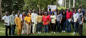 Attendees of the 5th annual mediation expedition in a group photo