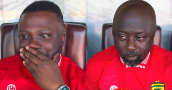 Watch Dr Amoakohene and the Kumasi Mayor react to Hearts of Oak’s goal