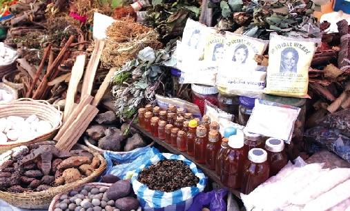File photo; Ghanaian herbal medicine
