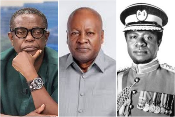 (L-R) Kwesi Pratt says any attempt for a 3rd term for President Mahama will be rejected
