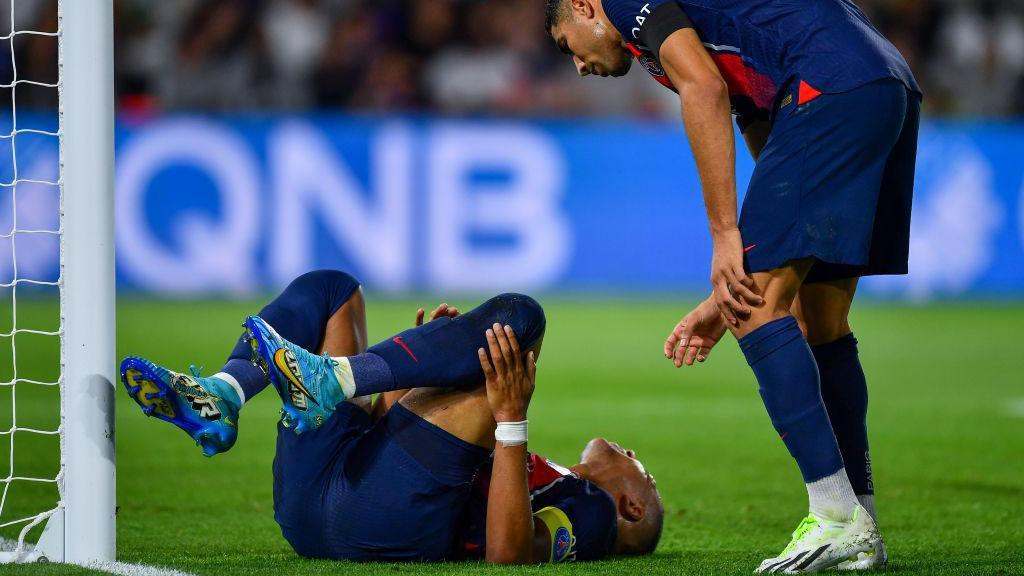 Kylian Mbappe ya ji rauni