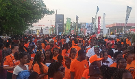 Some participants of the Orange festival