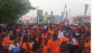 Some participants of the Orange festival