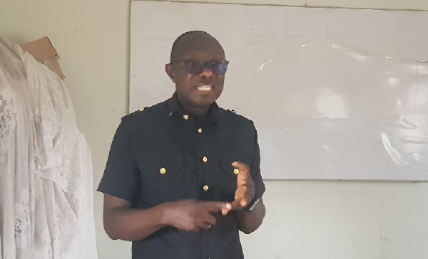 Joseph Owusu Asante, a nutritionist at the Nutrition Unit of the Bono Regional Health Directorate