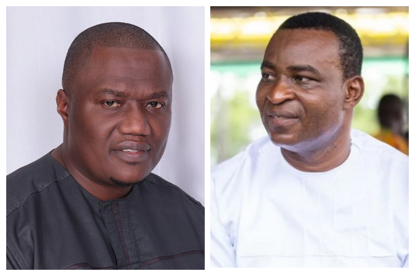 Dr Nana Ayew Afriye and Chairman Wontumi